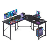 Escritorio Gamer Multifuncional Moderno Calidad Profesional Negro