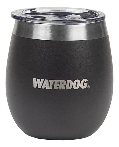 Vaso Térmico Waterdog Mate Copón Acero Inoxidable Tapa 240cc