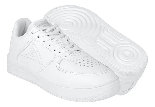 Tenis Joven Pirma Harley 5002-1 Simipiel Blanco | Envío gratis