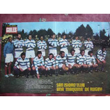 San Isidro Club Campeón Rugby / Lámina De Revista Goles