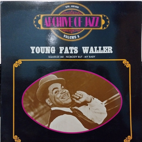 Young Fats Waller Archive Of Jazz Vol. 8 T 9 V 8 Usa