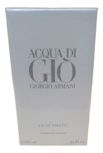 Perfume Armani Acqua Di Gio Men Edt X 100 Ml 