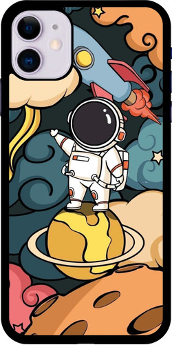 Funda Para Celular Diseño Astronauta Espacio #2