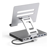 1 9 En 1 Hub Usb C 3.0 Docking Station Hdmi 4k Soporte