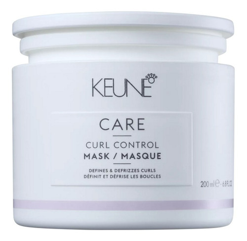 Máscara Keune Home Care Curl Control Cabelos Cacheados 200ml
