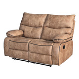 Sofa Reclinable Moderno 2 Cuerpos