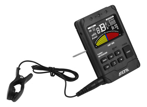 Gran Valor Pickup Afinador Metronomes Amt-600 Para Guitarra