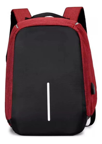 Mochila Antirrobo Porta Notebook Impermeable Con Usb Envios 