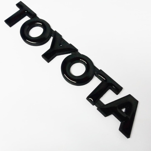 Emblemas Toyota Hilux Y Fortuner Negro Pega 3m Foto 2