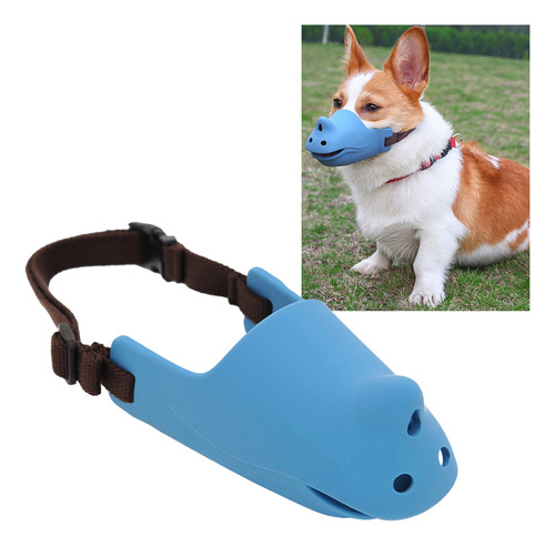 Funda Bucal De Silicona Para Perros, Antimordeduras Y Ladrid