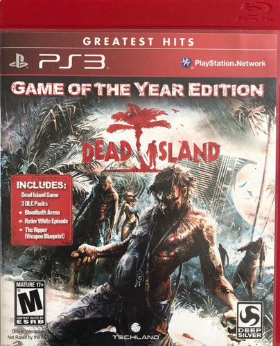 Dead Islan Game Of The Year Ps3 Fisico