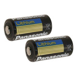 2 Baterias De Litio Panasonic Bat002 3 V (cr123)