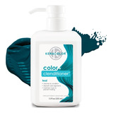 Keracolor Clenditioner Teal Hair Dye - Acondicionador De Dep