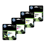 Combo 4 Cartucho Hp 954xl Cmyk Original 8210/8216/7740/8710