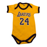 Body Temático Infantil Bebê - Lakers