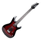 Guitarra Ibanez Gsa60-qa Trb Transparent Red Burst Orientação Da Mão Destro