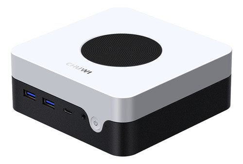 Mini Pc Chuwi Mini Pc Larkbox X Con Windows 11, Intel N100, Placa Gráfica Intel Uhd Graphics For 12th Gen Intel Processors, Memoria Ram De 12gb - 12v Color Blanco