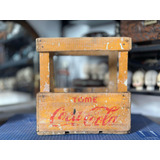 Antiguo Cajón De Coca Cola Grande Deco Vintage Retro