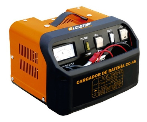 Cargador De Bateria Portatil 12 - 24 V Lusqtoff Lcc-45