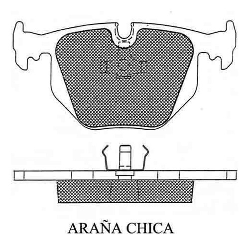 Pastillas Freno Para Bmw Serie 5 540- M5 Touring 92/96 Trase Foto 2