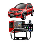 Kit Central Midia Android 10 Auto Gps Uno 2015 Até 2021