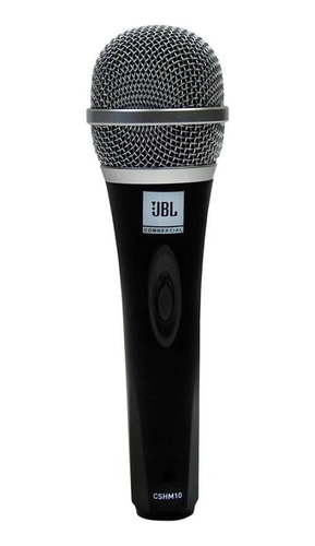 Microfone Dinâmico Supercardióide Para Voz De Mão Jbl Cshm10