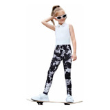 10 Leggins Infantil Niña Pretina Ancha Moda Colores Surtidos