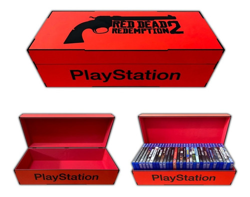 Porta Jogos Ps3/ps4/ps5/xbox Red Dead Redemption 2 (ps)