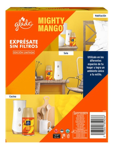 Glade Automático Aparato Edición Limitada Mighty Mango 175g