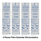 Paquete Filtro Campana Sanaire Electrostatico 80x18 Pfiestbl