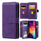 Para Xiaomi Wallet Case Redmi Note 10s Solid Color1127