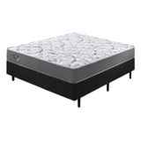 Cama Box Com Colchão Queen Size Ecoflex Adapto - 193x203