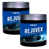 02 Revitalizador Para-choque E Plásticos Rejuvex 400g Vonixx