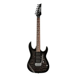 Guitarra Eléctrica Ibanez Rg Gio Grx70qa De Álamo Transparent Black Sunburst Con Diapasón De Amaranto