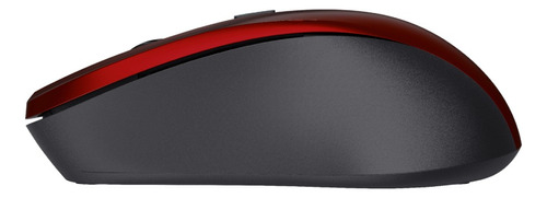 Mouse Silencioso Inalambrico Usb Trust Mydo Rojo Color Red