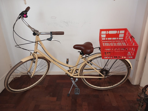 Bicicleta Philco Sicilia Paseo 28  Mujer Acero 7vel. Beige