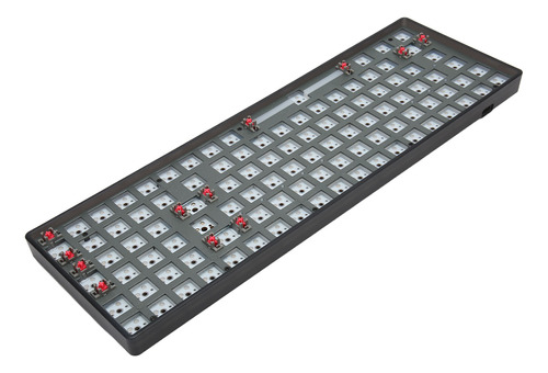 Kit De Teclado Mecánico Para Bricolaje, 100 Teclas, Intercam