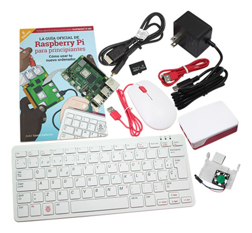 Kit Avanzado Con Tarjeta Raspberry Pi 4 - 4gb