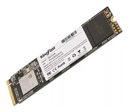 Disco Kingfast 512gb Nvme // Pull New Interno Pcie 2280 Ssd