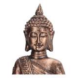 Estatua De Buda De Resina Duradera De Color Cobre, Multiusos