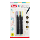 Microfibras Free Liners Pastel Trabi X 5 Colores