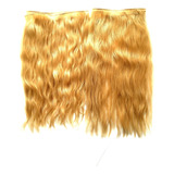 2 Capa Cortina Cabello Natural De 40 Cms X 20 Ancho Premiun