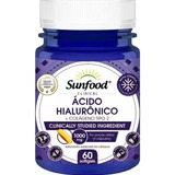 Ácido Hialurônico + Colágeno Tipo 2 1000mg 60soft Sunfood 