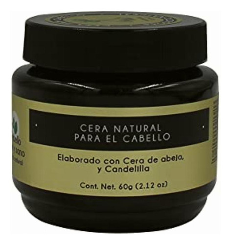 Cera Natural Para Cabello A Base De Cera De Abeja Y