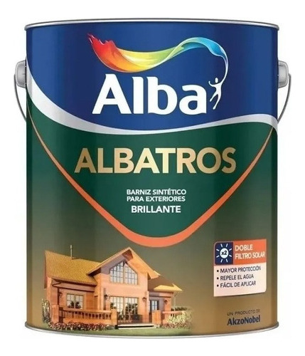 Albatros Barniz Marino Ext Bte Doble Filtro Solar 4l M M