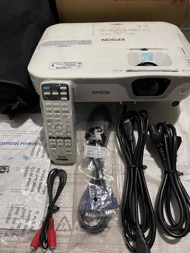 Projetor Data Show Epson Powerlite X12+ Hdmi Usb 2800l Nfe