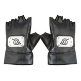 Guantes Kakashi Naruto Uzumaki Sin Dedos Cosplay 