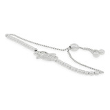 Pulsera De Plata Esterlina 925 Mano De Fatima Ajustable