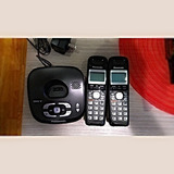 Panasonic Kx-tg4023met Teléfono Dect Con 3 Auriculares, Pant