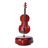 . Caja De Música Para Violín, Base Musical Giratoria, Para